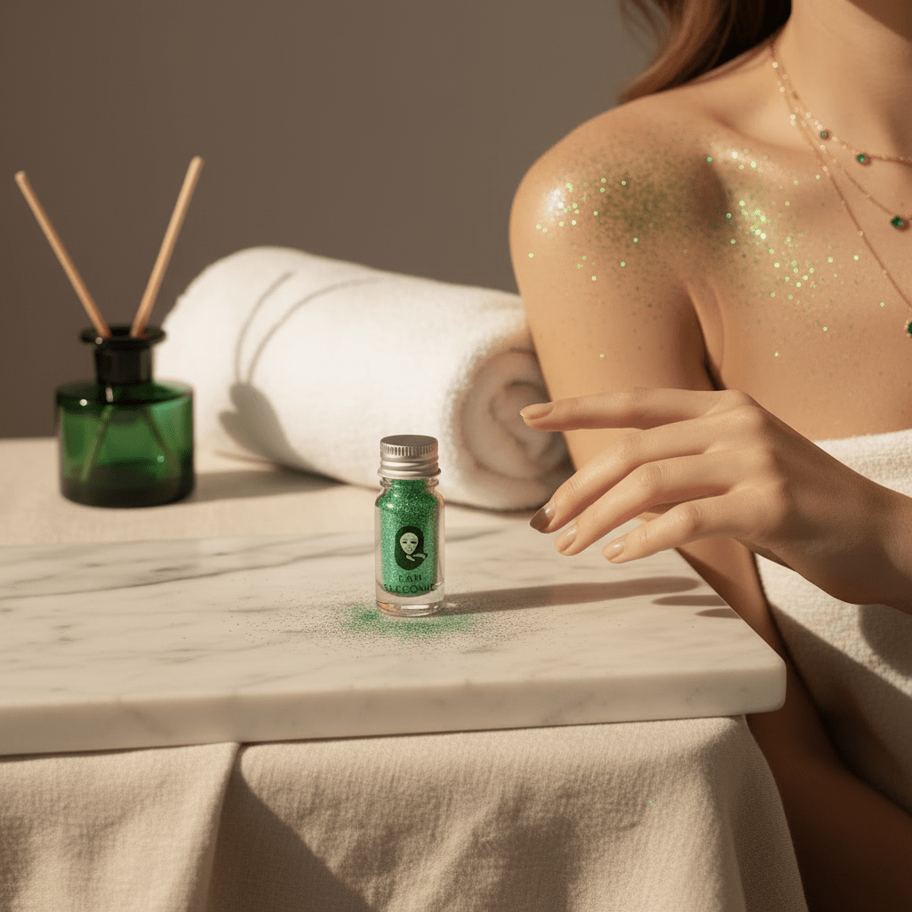 I AM Eyeconic Glitter Gel Teeny Green 4g - liquidation.store