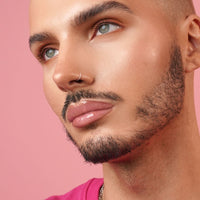 I Am Eyeconic Ice Me Out Lip Gloss - Sheer with champagne rose pearls (3ml) - liquidation.store