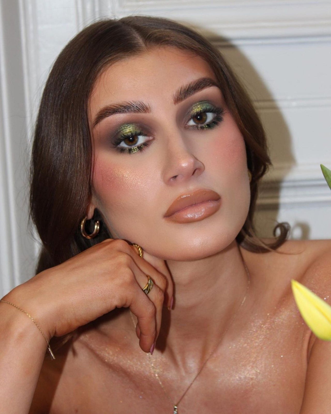 I Am Eyeconic In The Flesh Lip Gloss - Soft Peachy Nude (3ml) - liquidation.store