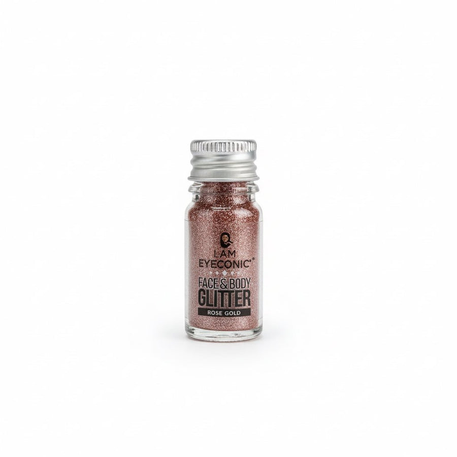 I AM Eyeconic Rose Gold Glitter for Face and Body 4g - liquidation.store