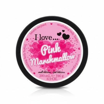 I Love Coconut Oil Body Butter - Pink Marshmallow (200ml) - liquidation.store
