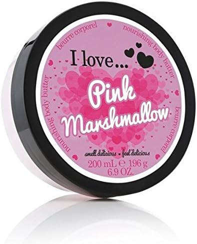 I Love Coconut Oil Body Butter - Pink Marshmallow (200ml) - liquidation.store