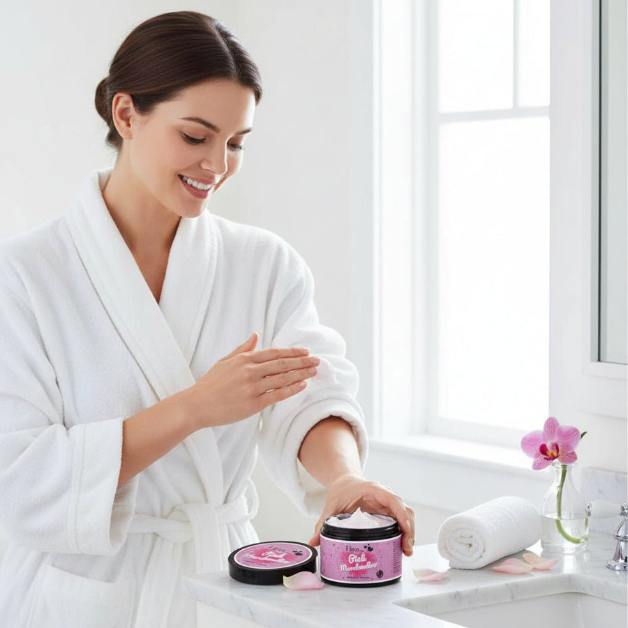 I Love Coconut Oil Body Butter - Pink Marshmallow (200ml) - liquidation.store