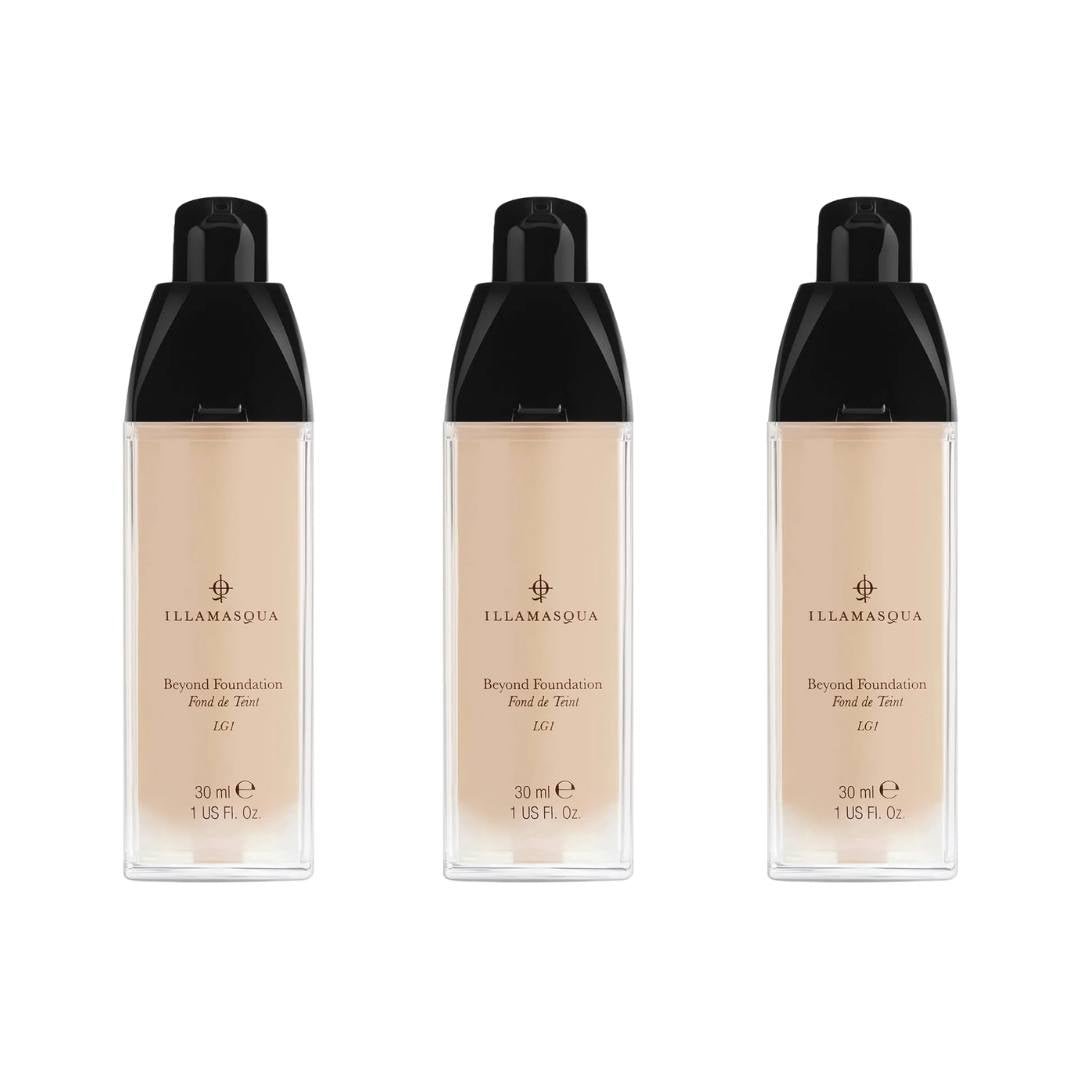 Illamasqua Beyond Foundation - LG1 - 3 Pack - liquidation.store