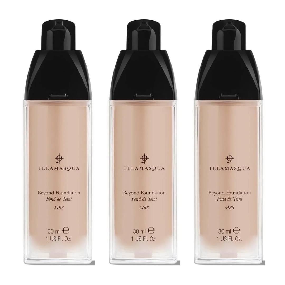 Illamasqua Beyond Foundation - MR3 - 3 Pack - liquidation.store