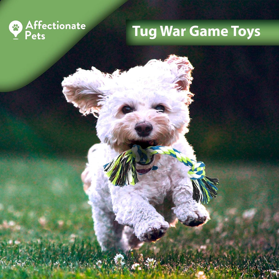 Indestructible Dog Rope Toys (2 Pack) - Small to Medium Dog - liquidation.store