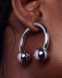ISAMAYA INDUSTRIAL Earrings 4 - Steel - liquidation.store