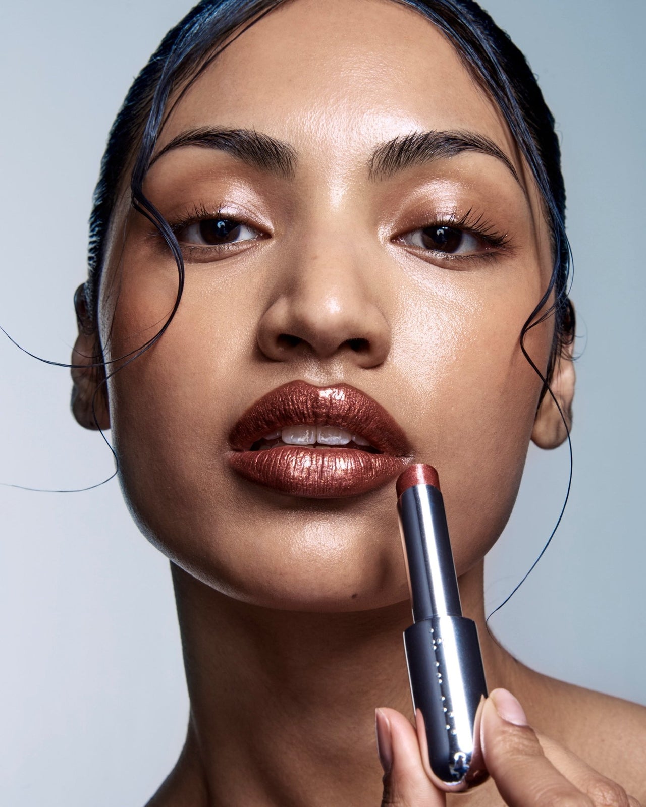 ISAMAYA LIP Case Refill - Gold & Metal - liquidation.store