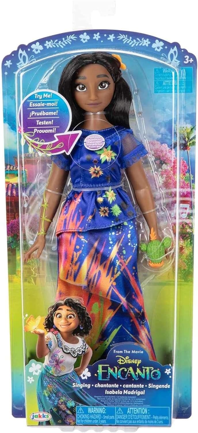 JAKKS DIsney Pacific Muñeca Isabela Encanto Disney 25 cm Singer - liquidation.store