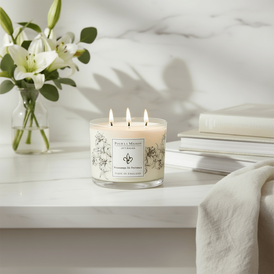 Jeff Banks Pour La Maison Scented Candle Printemps En Provence - liquidation.store