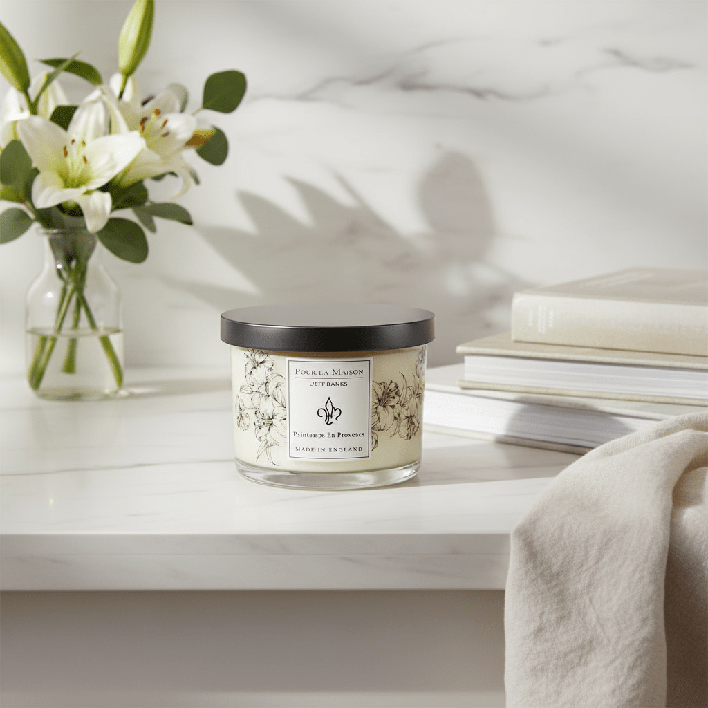 Jeff Banks Pour La Maison Scented Candle Printemps En Provence - liquidation.store