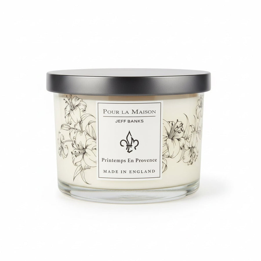 Jeff Banks Pour La Maison Scented Candle Printemps En Provence - liquidation.store