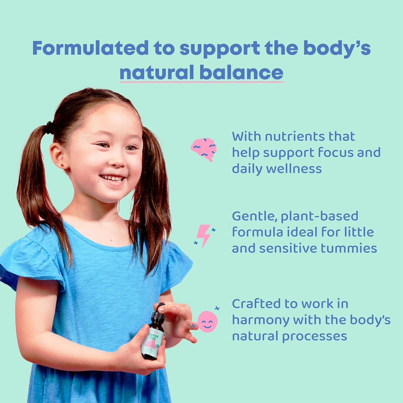 Joyspring Zeolite Detox Zee Dietary Supplement for Kids Berry Flavour - 30 servings - liquidation.store