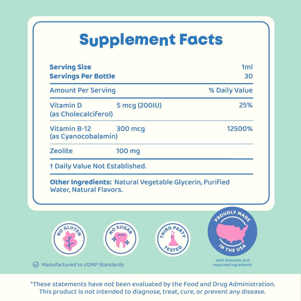 Joyspring Zeolite Detox Zee Dietary Supplement for Kids Berry Flavour - 30 servings - liquidation.store