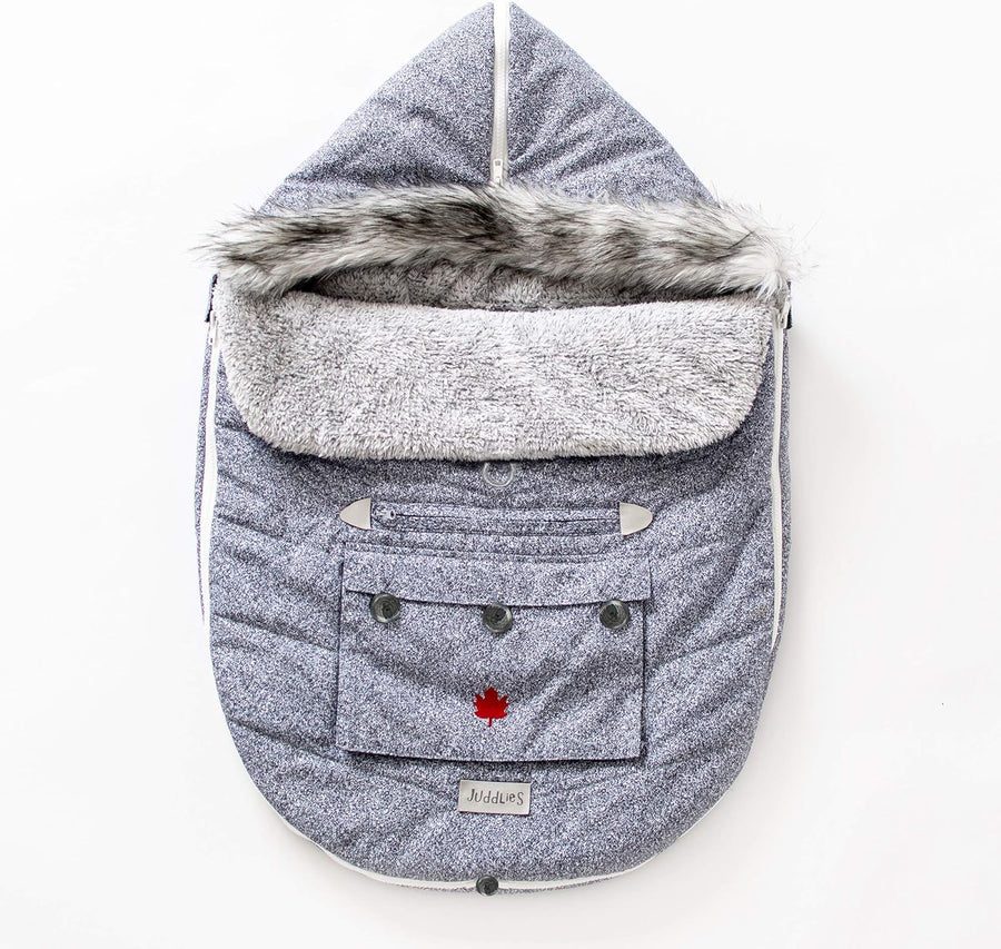 Juddlies Infant Push Chair & Car Seat Bag - Salt & Pepper Grey 0 - 12 Months - liquidation.store