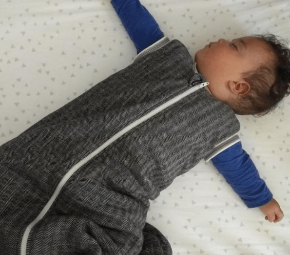 Juddlies Organic Cottage Dreamsack - Bear Black (Various Sizes) - liquidation.store