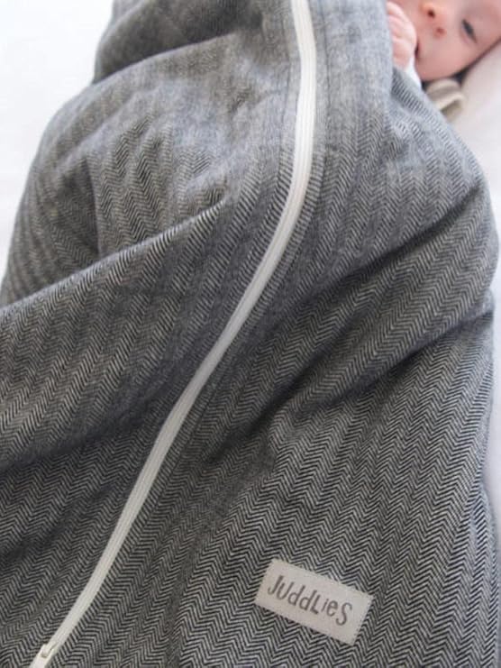 Juddlies Organic Cottage Dreamsack - Bear Black (Various Sizes) - liquidation.store