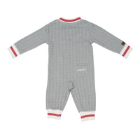 Juddlies Organic Cottage Playsuit - Driftwood Grey (Newborn) - liquidation.store