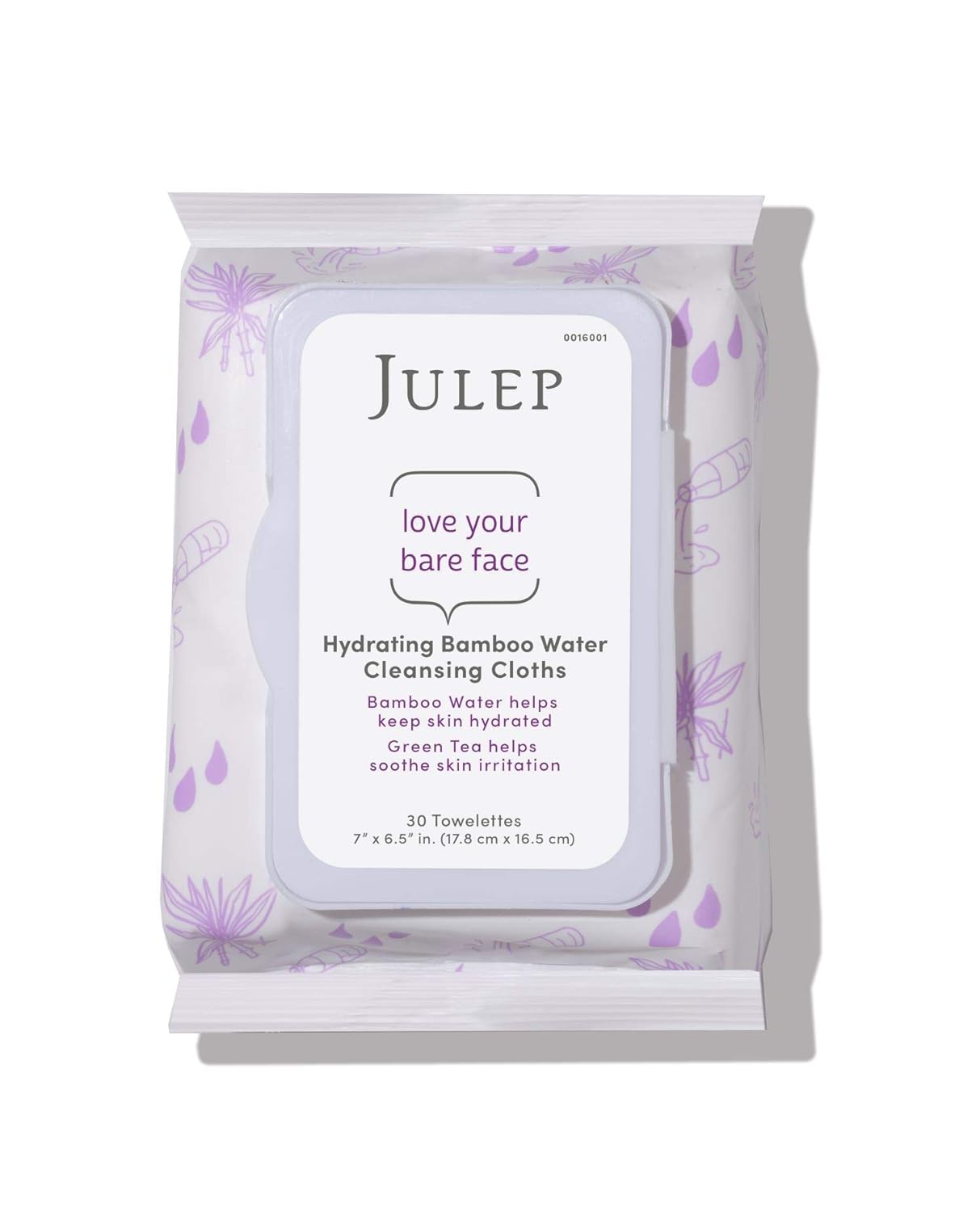 Julep Love Your Bare Face Hydrating Bamboo Water Cleansing Cloths - 30 Pack - liquidation.store