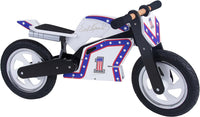 Thumbnail for Kiddimoto Evel Knievel Wooden Balance Bike | Toddlers & Pre-School - liquidation.store