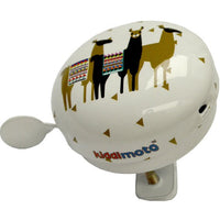 Thumbnail for Kiddimoto Llama White Bike Bell - liquidation.store