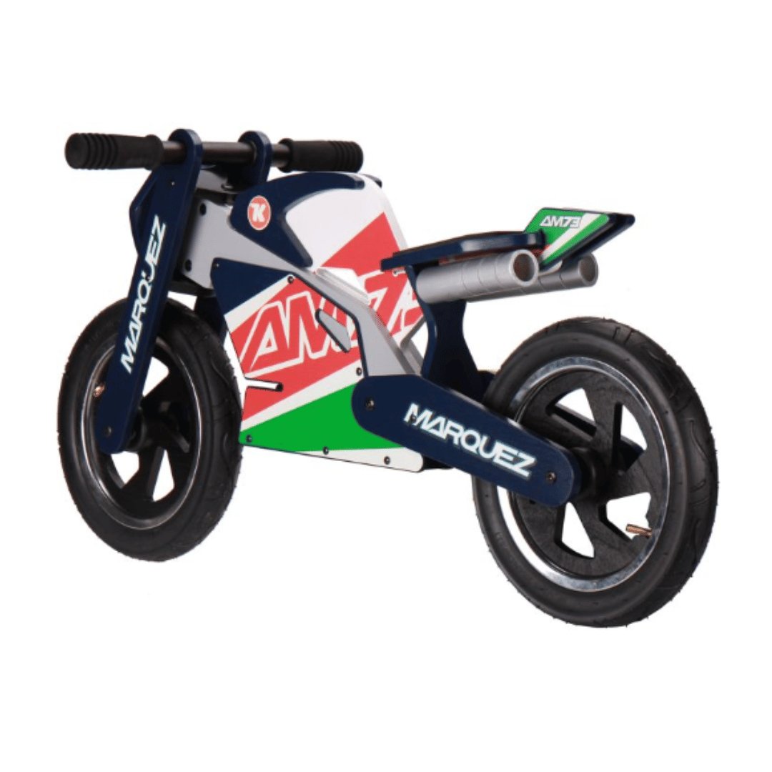 Kiddimoto Marc Marquez Wooden Balance Bike - liquidation.store