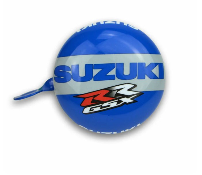 Kiddimoto Suzuki Grand Prix Kids Bike Bicycle Bell - Blue - liquidation.store