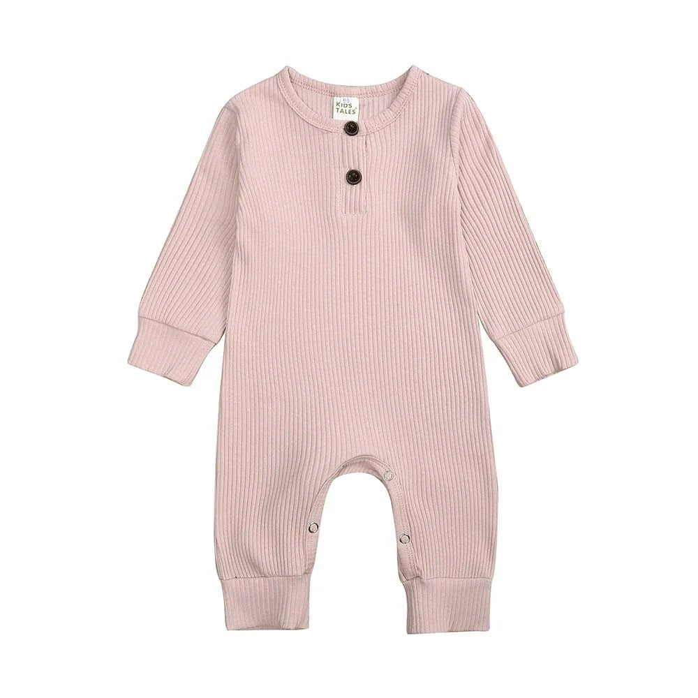 Kids Tales Blush Henley - Style Baby Sleepsuit - Various Sizes - liquidation.store