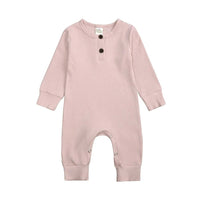 Thumbnail for Kids Tales Blush Henley - Style Baby Sleepsuit - Various Sizes - liquidation.store