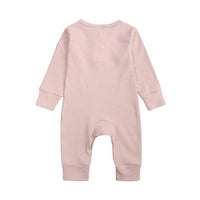 Thumbnail for Kids Tales Blush Henley - Style Baby Sleepsuit - Various Sizes - liquidation.store