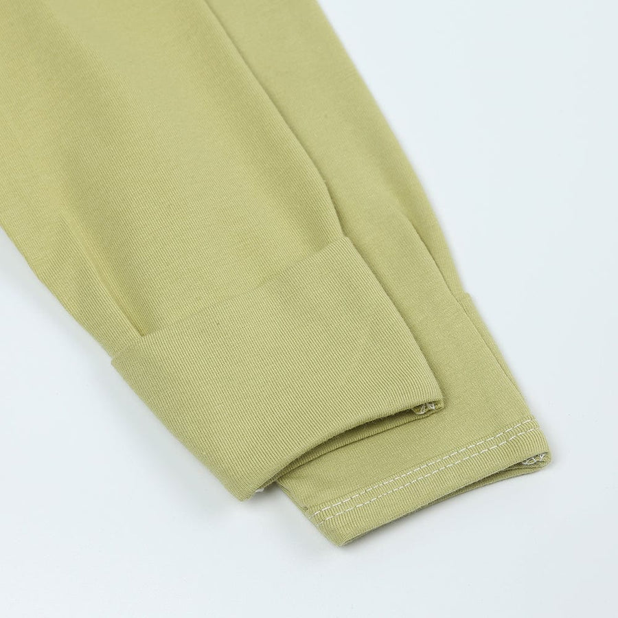 Kids Tales Lime Green Zip Sleepsuit (Various Sizes) - liquidation.store