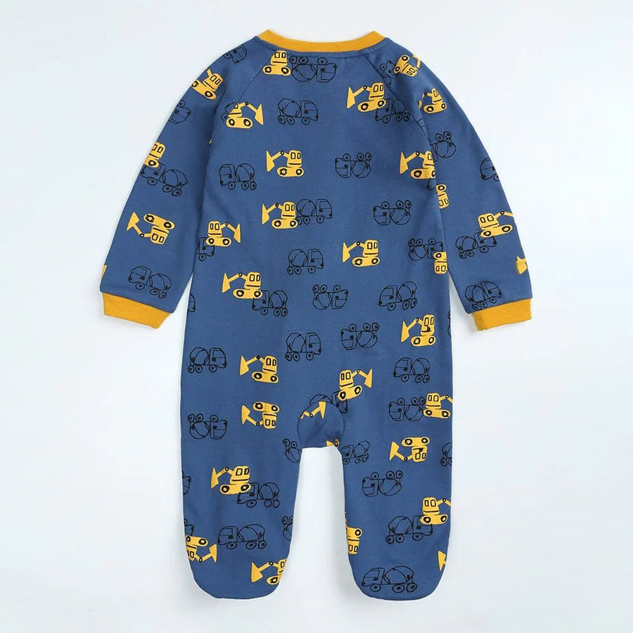 Kids Tales No Diggidy Zip Baby Sleepsuit (Various Sizes) - liquidation.store