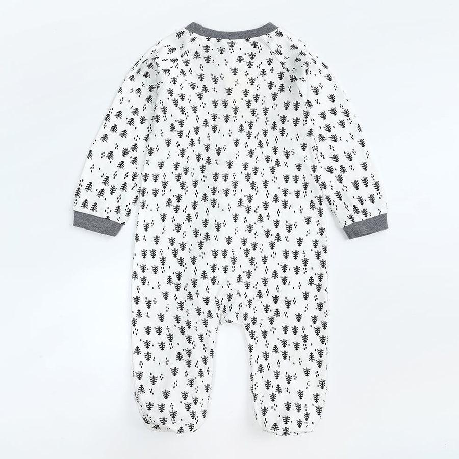 Kids Tales Snow Forest Baby Sleepsuit (Various Sizes) - liquidation.store