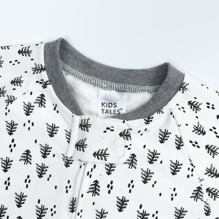 Kids Tales Snow Forest Baby Sleepsuit (Various Sizes) - liquidation.store