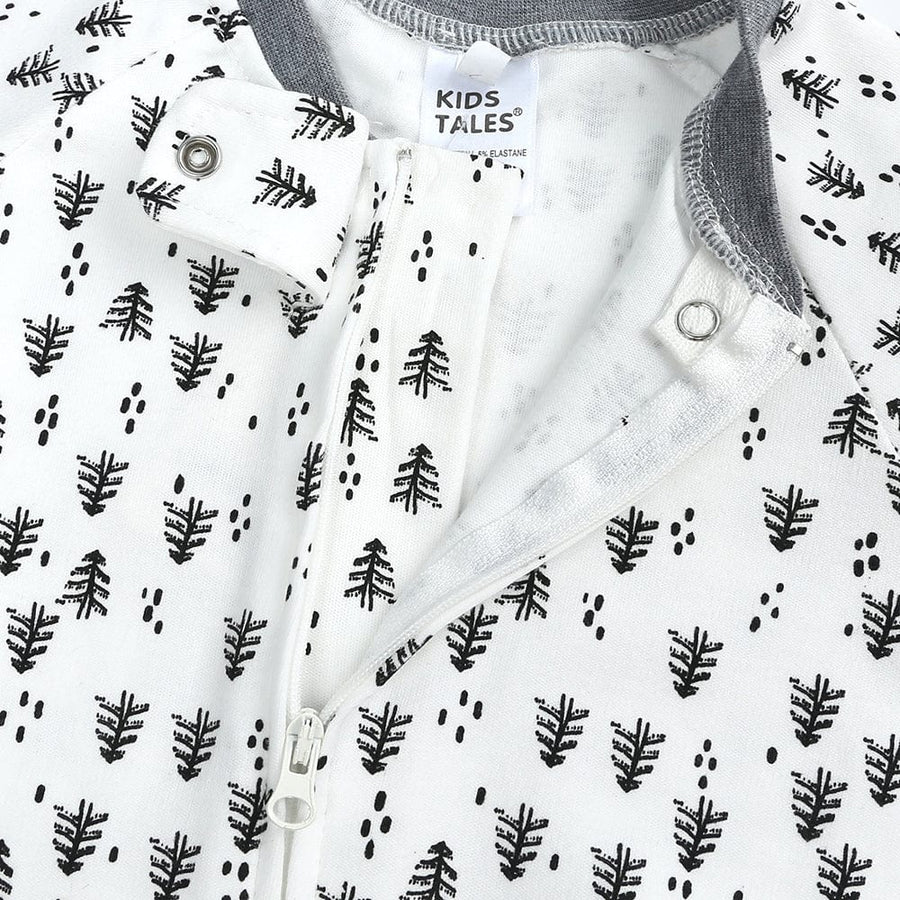 Kids Tales Snow Forest Baby Sleepsuit (Various Sizes) - liquidation.store