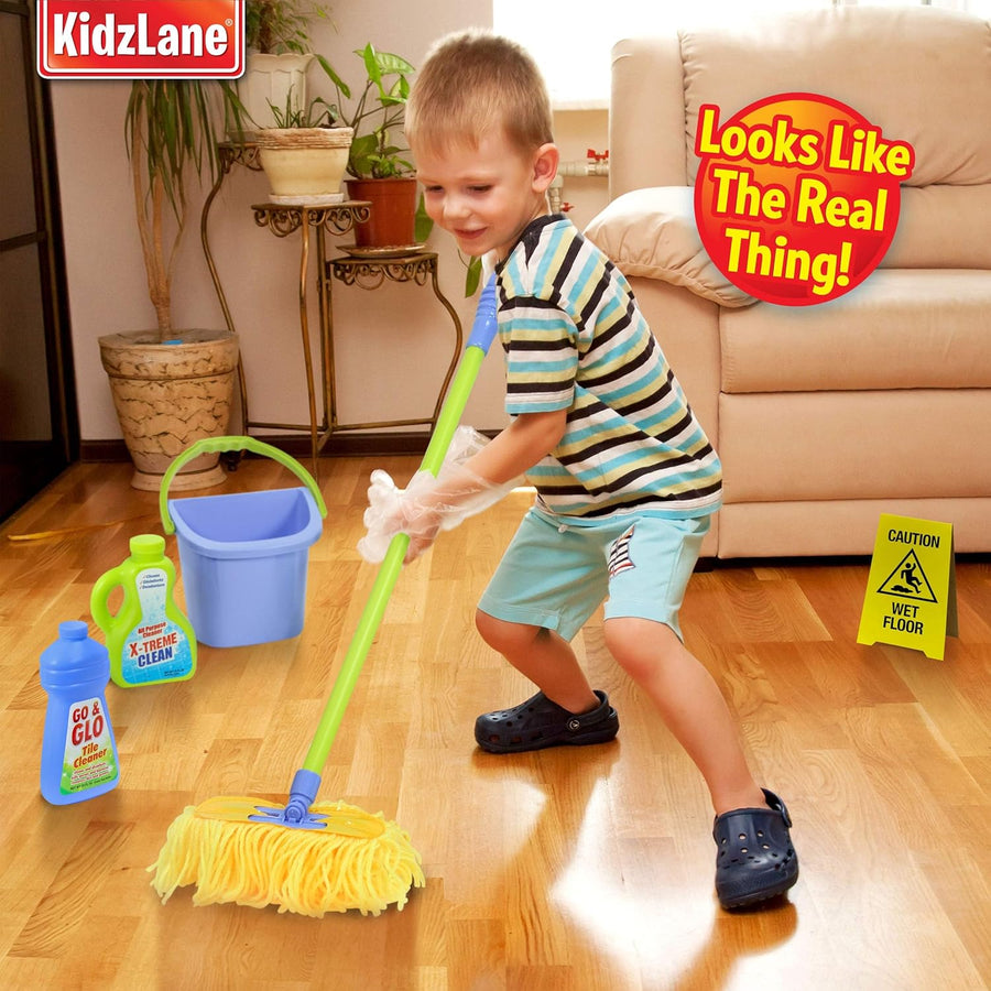 kidzlane Kids Deluxe Cleaning Playset - 3YRS+ - liquidation.store