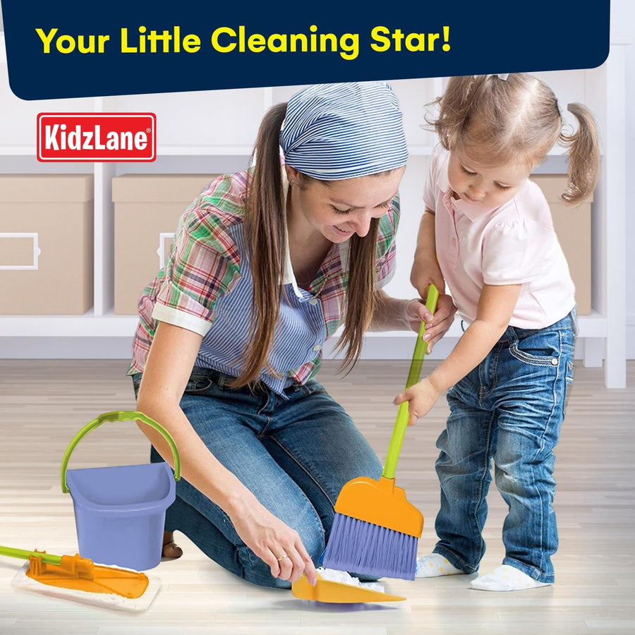 kidzlane Kids Deluxe Cleaning Playset - 3YRS+ - liquidation.store