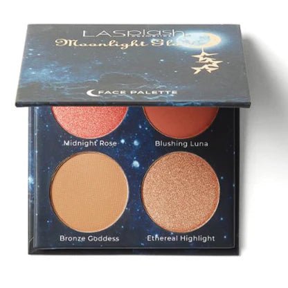 LASplash Cosmetics Moonlight Glow Face Palette - liquidation.store
