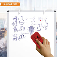 Thumbnail for Light Melamine Tripod Whiteboard/Flipchart Easel 90 x 60 cm - liquidation.store