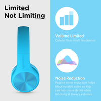 Thumbnail for LilGadgets Connect+ Pro Wired Kids Headphones - Blue - liquidation.store