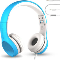 Thumbnail for LilGadgets Connect+ Style Wired Headphones for Kids - Blue - liquidation.store