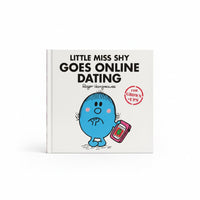 Little Miss Shy Goes Online Dating Hardcover Book - liquidation.store