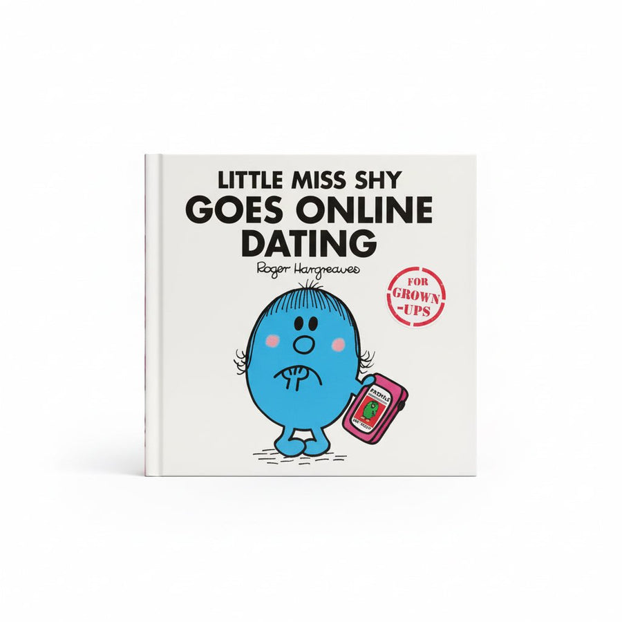 Little Miss Shy Goes Online Dating Hardcover Book - liquidation.store