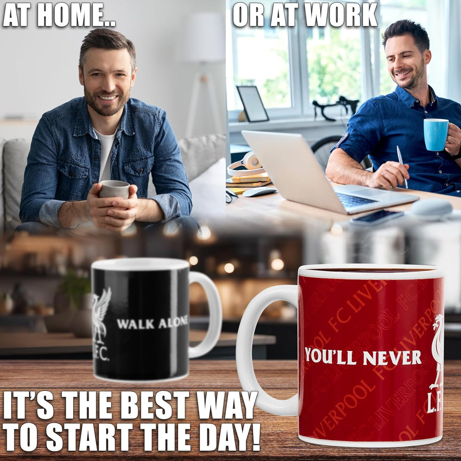 Liverpool F.C Ceramic Heat Colour Changing Mug - 320ml - liquidation.store