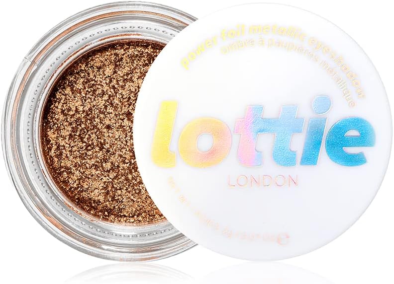 Lottie London Power Foil Metallic Eyeshadow in Golden Hour - liquidation.store