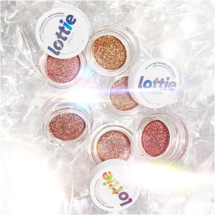 Lottie London Power Foil Metallic Eyeshadow in Golden Hour - liquidation.store