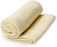 Thumbnail for Lulujo 100% Cotton Cellular Baby Blanket - Yellow - liquidation.store