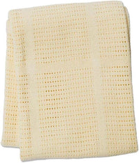 Thumbnail for Lulujo 100% Cotton Cellular Baby Blanket - Yellow - liquidation.store