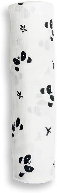 Thumbnail for Lulujo Bamboo Swaddle Blanket Modern Collection (Panda) - liquidation.store