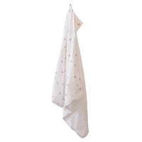 Thumbnail for Lulujo Hooded Absorbent Baby Bath Towel - Daisies - liquidation.store